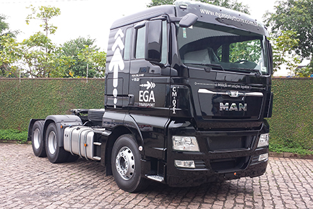 EGA Transport  aposta em leasing operacional de caminhões MAN