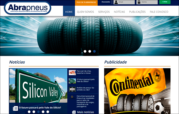 Abrapneus lança novo site
