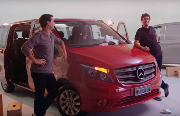 Mercedes-Benz lança campanha inovadora para o Vito na internet