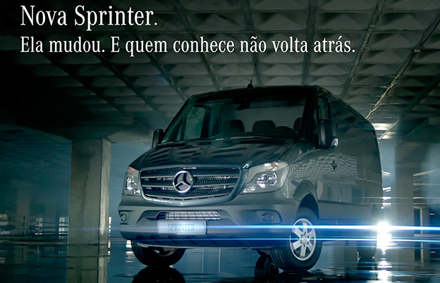 Mercedes lança nova campanha para Sprinter