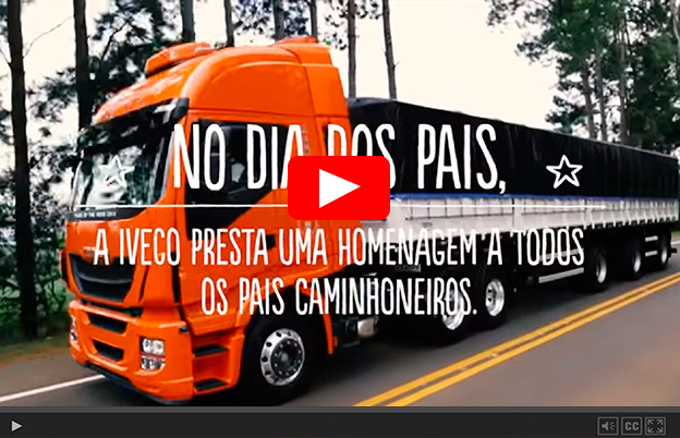 Vídeo: Iveco e a dupla César Menotti e Fabiano fazem homenagem ao Dia dos Pais
