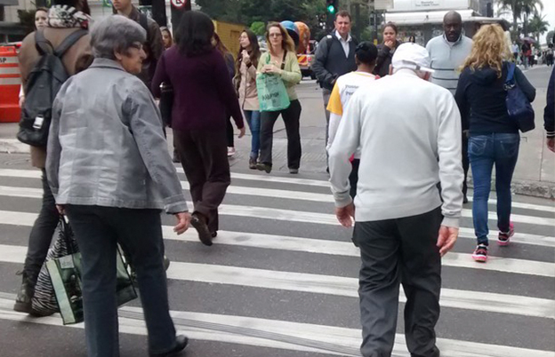 Mais de 16% das vítimas fatais no trânsito são idosos