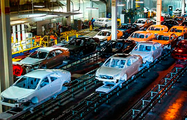 Indústria automobilística divulga seus resultados de outubro