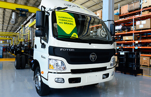 Foton Caminhões inicia em março a comercialização dos produtos nacionais