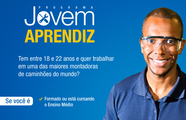 DAF Caminhões abre inscrições para Programa Aprendiz