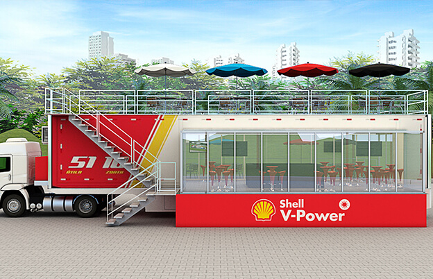 Truckvan desenvolve Camarote Móvel para piloto da Stock Car