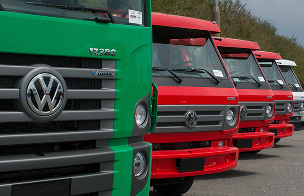 Caminhões VW e MAN estão com taxas reduzidas