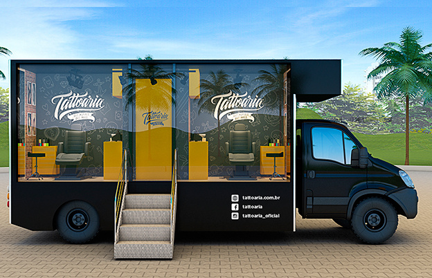Estúdio Móvel de Tatuagem: nova solução da Truckvan