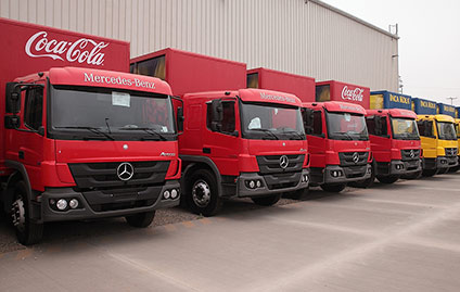 Mercedes-Benz: venda para a Coca-Cola no Peru consolida posição na AL