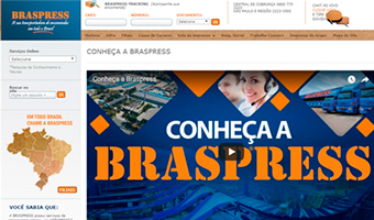 Braspress apresenta suas novidades no site e canal do YouTube