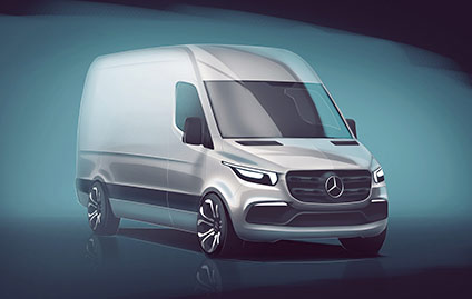 Alta tecnologia marca a nova geração da Sprinter