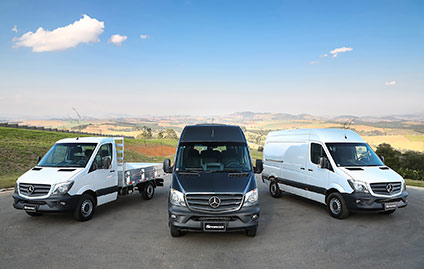 Clientes terão emplacamentos grátis na linha Sprinter em dezembro