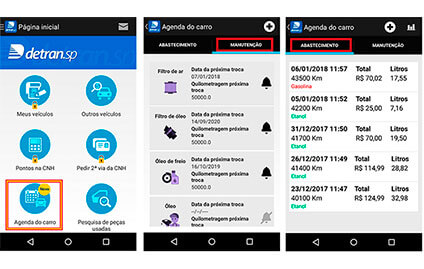 App do Detran.SP auxilia na agenda de manutenção do carro