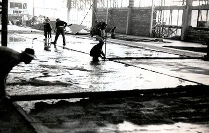 1961 construção unidade SBC