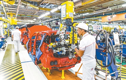 Indústria automobilística continua dando sinais de crescimento