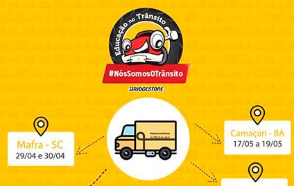 Bridgestone lança projeto sobre educação no trânsito
