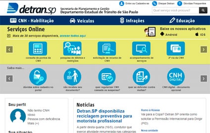 Certidão negativa de infrações de transito rs