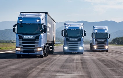 Nova geração de caminhões Scania