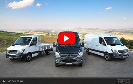 Mercedes-Benz lança nova campanha para a Sprinter