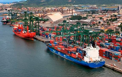 Porto de Santos tem alta de 4,4% em cargas movimentadas
