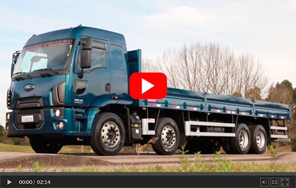 Ford lança Cargo Power 8×2 com segundo eixo direcional de fábrica