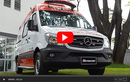 SAMU amplia frota e adquire 1.500 Sprinter da Mercedes-Benz