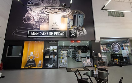 Mercado de Peças: o novo modelo da Mercedes-Benz para venda de produtos