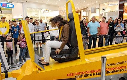 Apesar de obrigatório, muitos motoristas não usam cinto de segurança