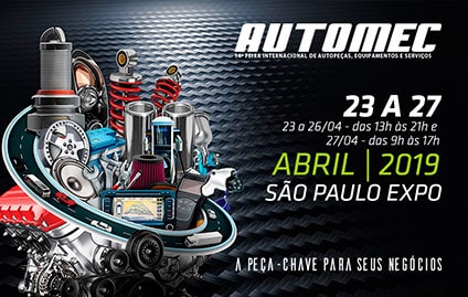 Credenciamento de visitantes para a AUTOMEC 2019 já está aberto