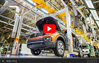 Fábrica da VW que produzirá SUV T-Cross completa 20 anos