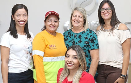 Mulheres empoderadas que dão exemplo de competência