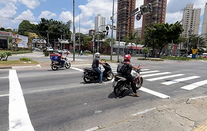 Estudo traz dados sobre roubos e furtos de motos em SP em 2018