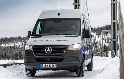 Mercedes-Benz se prepara para lançar eSprinter no segundo semestre