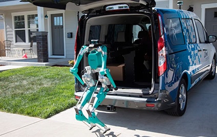 Vídeo: robô para entregas com carros autônomos da Ford