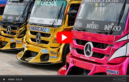 Actros é destaque na Copa Truck e alcança 1.250 cavalos de potência