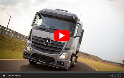 Novo Actros Mercedes-Benz promete 12% de economia de combustível