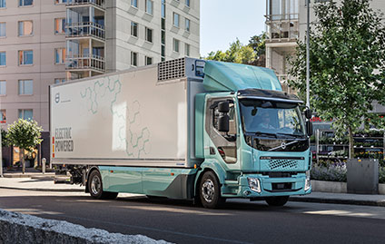 Volvo inicia as vendas de caminhões elétricos na Europa