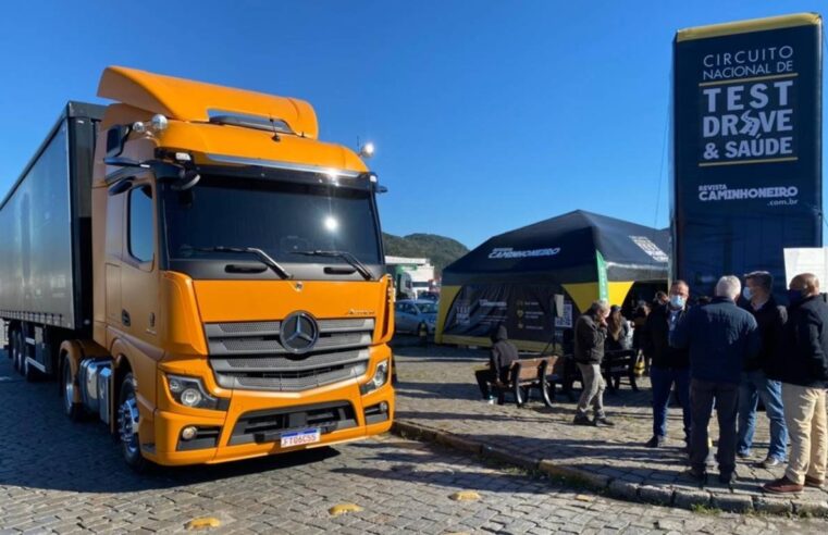 Mercedes-Benz oferece test-drive do Novo Actros em Paranaguá
