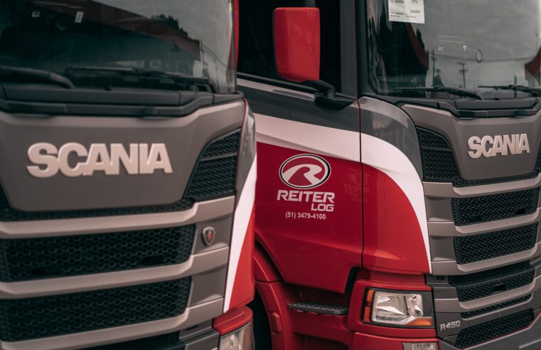 Scania negocia 124 caminhões a gás com a Reiter Log