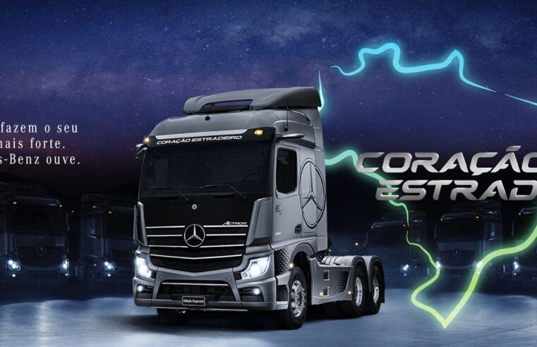 Mercedes-Benz lança Série Especial do Novo Actros “Coração Estradeiro”