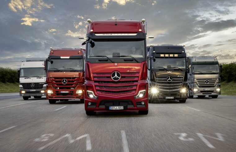 Mercedes-Benz celebra 25 anos do Actros