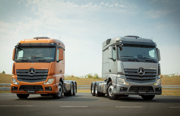 Bravo Serviços Logísticos adquire 100 caminhões Mercedes-Benz Novo Actros