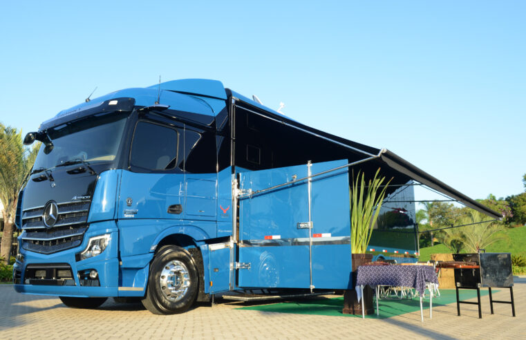 Mercedes-Benz Novo Actros ganha versão motorhome no Brasil