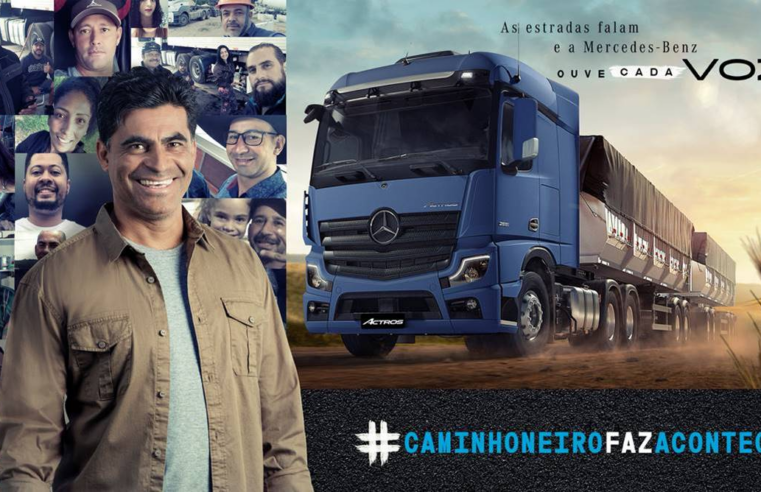 Mercedes-Benz homenageia caminhoneiros que fazem acontecer