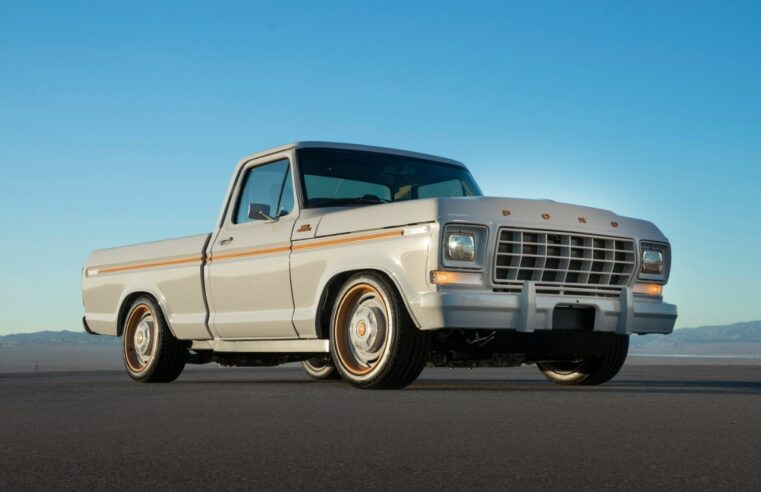 Ford F-100 Eluminator, uma picape retrô com coração elétrico