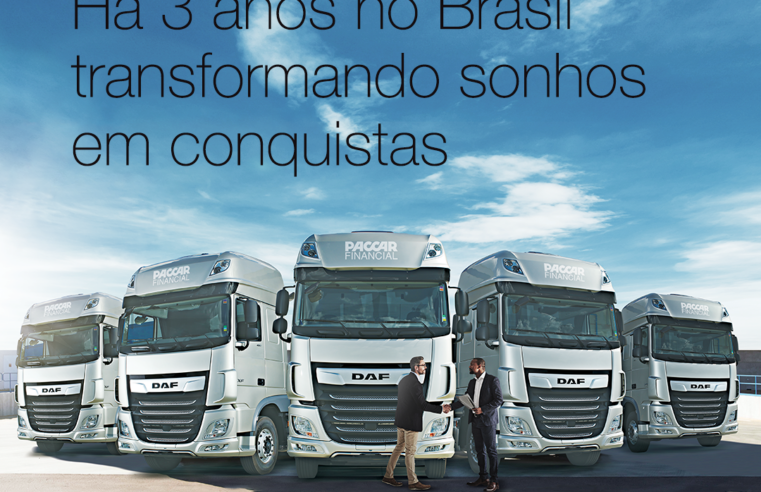 PACCAR Financial celebra três anos no Brasil