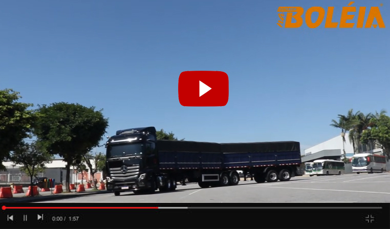 Testamos o Novo Actros 2653 com inédito motor OM 471 530 cv!