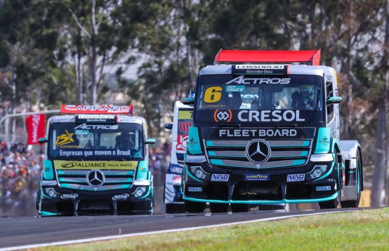 Com Actros, Wellington Cirino vence e assume a liderança da Copa Truck