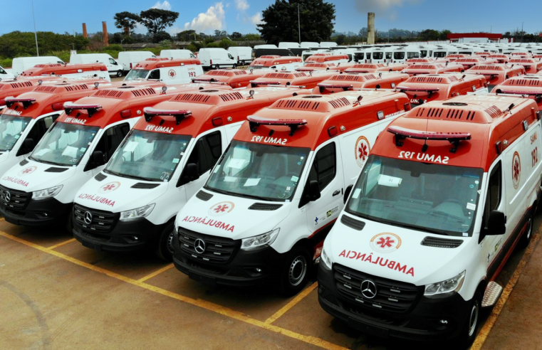 Mercedes-Benz entrega 400 ambulâncias Sprinter para o SAMU
