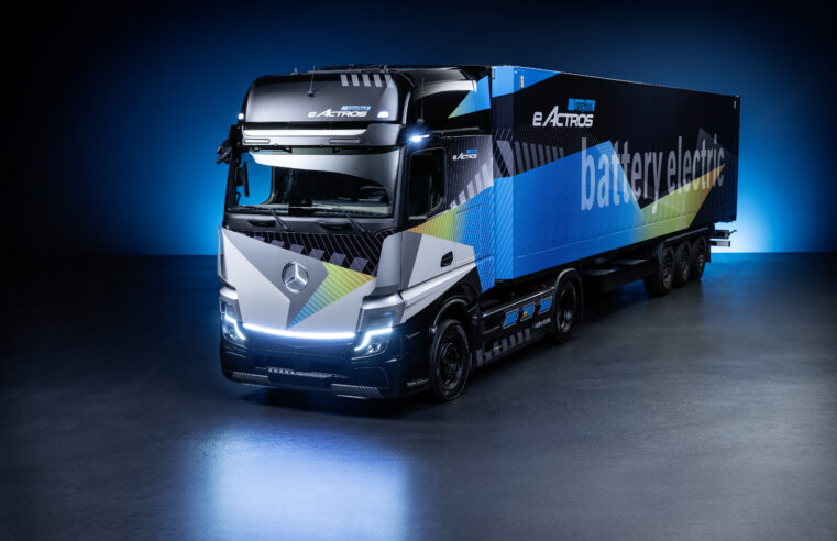 IAA 2022: Daimler Truck apresenta caminhão eActros elétrico à bateria